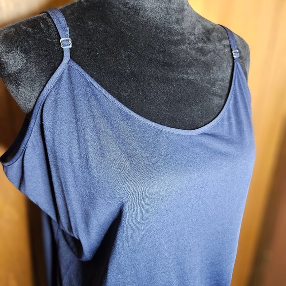 Gorgeous Dress Dark Navy by Verda Code 430101+ Gorgeous Necklace 2XL New Tag On - Picture 10 of 12